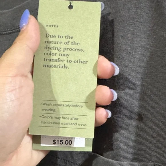 Goodfellow & Co Black Short Sleeve Tee - Picture 3 of 5